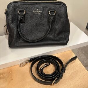 Kate Spade Black Leather Crossbody